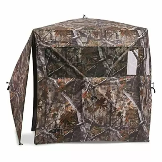 Guide Gear Silent Adrenaline Pop-Up Hunting Ground Blind for Deer, Duck, Turkey