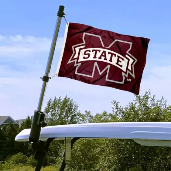 Mississippi State University MSU Boat and Golf Cart Flag