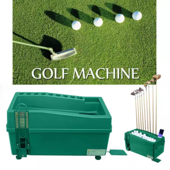 32*62cm Powerless Golf Ball Dispenser Automatic Tee Up Service Training Machine