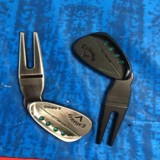 Callaway Divot Tool - Mack Daddy Wedge - Black Pair of Divot Tools