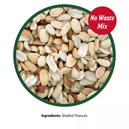 Lyric Peanut Pieces Wild Bird Food 15 lbs High-Protein and High-Fat Content