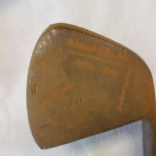 Vintage RH Kro-Flite Hickory Wood Shafted Golf Club- M. I. HARRISON--6 iron-36"