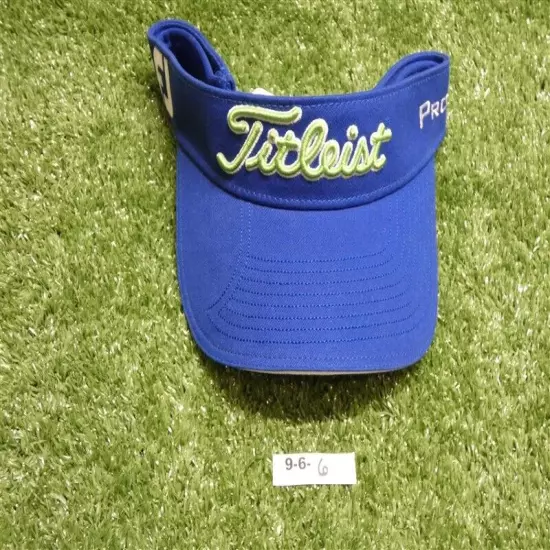 Titleist Pro V1 FJ Adjustable Golf Visor Blue/Green New