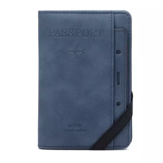 Passport Holder:Family Travel Wallet RFID Document Passport Holder Organizer Bag