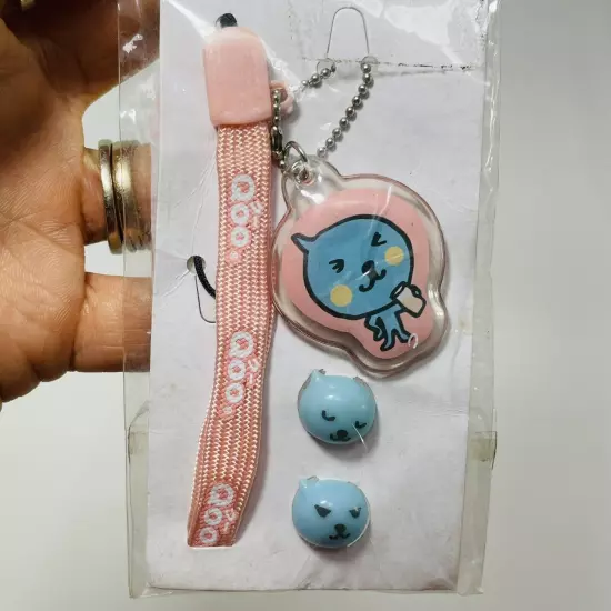 Qoo Strap Mobile Phone Figure Chain Keychain Mascot Japanese Drink Soda Charm