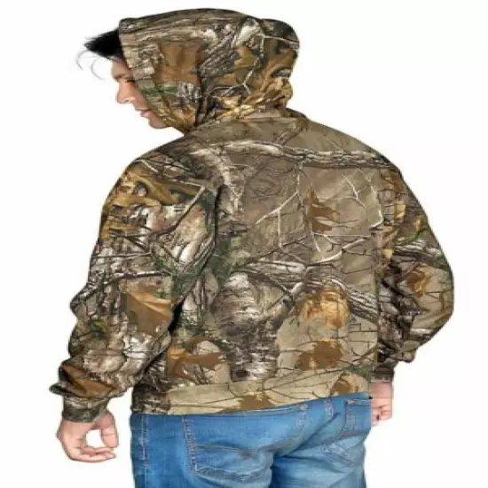 WICKED STOCK Men's Realtree Hunting Hooded Sweatshirt Camo Outdoor Hoodie CHD1