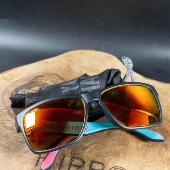 Le Col x Rudy Project Spinhawk Sunglasses Black Frame Mirrored Lenses