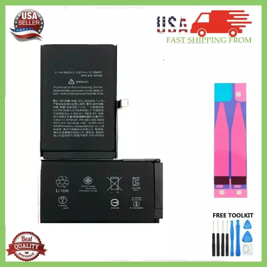 Replacement Internal Battery For iPhone 6 7 8 11 12 13 Pro X XS XR SE +Tools LOT