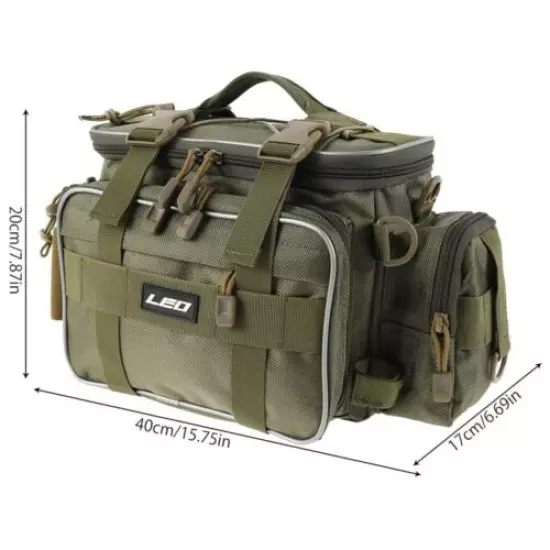 Waterproof Fishing Bag New Multi-Functional Green Luya Carry Bag