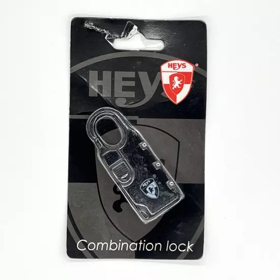 HEYS Security Combination Lock for Luggage Suitcase Travel Bag 2.5 x 1” NEW