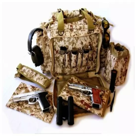 NEW 20" Desert Digital CAMO NATO® Tactical Army Gun Pistol Range bag 1000D Nylon