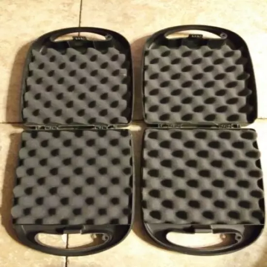 2 Vintage Plano Outdoor System 9in x 10in Gun Pistol Cases