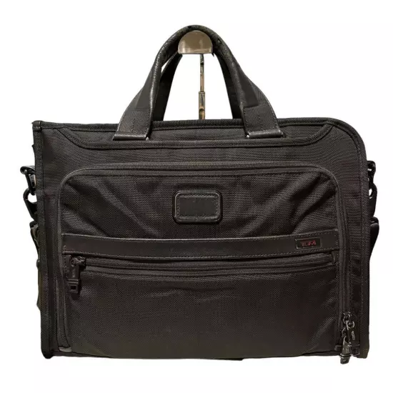 Tumi Business Bag Black Crossbody 2Way Alpha Ii