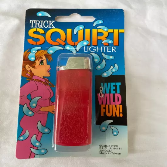 Vtg Squirt Cigarette Lighter Trick Squirting adult Toy Gag Gift Joke Prank NEW