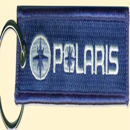 Polaris Embroidered Key Chain, for snowmobiles, off road, motorcycles, ATV 