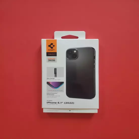 Spigen Thin Fit Designed for iPhone 6.1"Case for iPhone 15/14/13 - Black