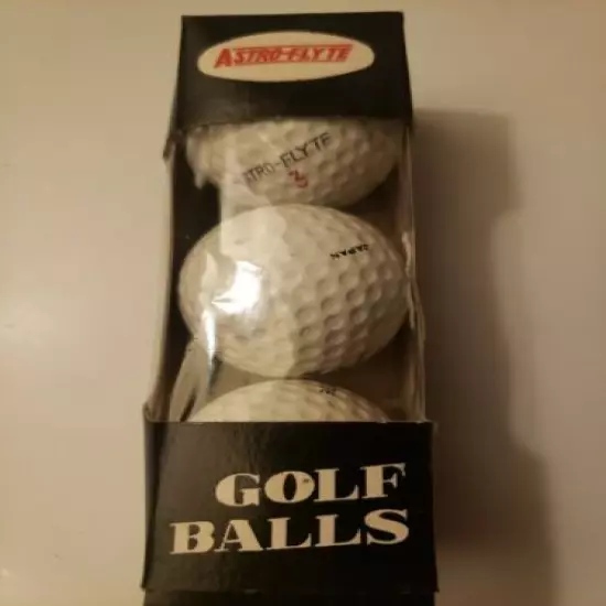 Vintage Lot of 15 Golf Balls Astro-Flyte, Kent, Zippo and Custom 