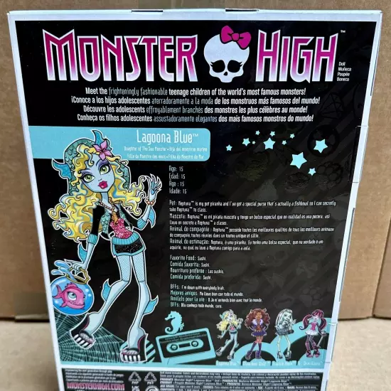 2024 Monster High Lagoona Blue Boo-riginal Creeproduction Fashion Doll