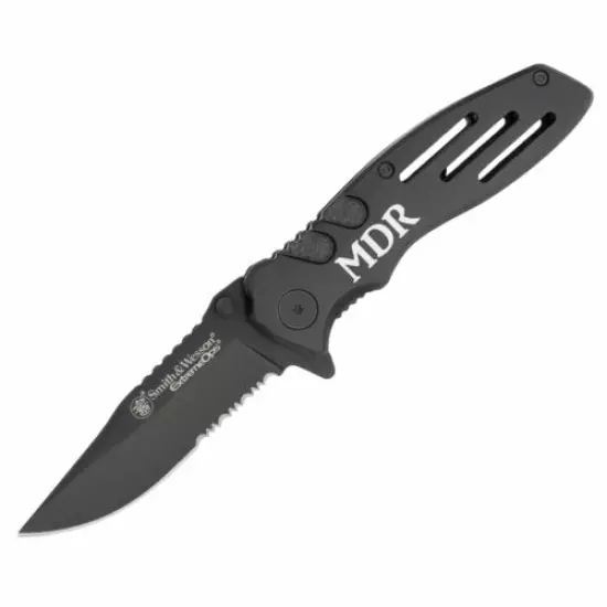 Smith & Wesson Extreme Ops SWA24S Personalized Pocket Knife