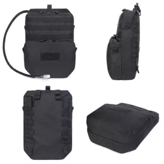 Tactical Molle Backpack Military Airsoft Water Hydration Pouch Combat Water Bag