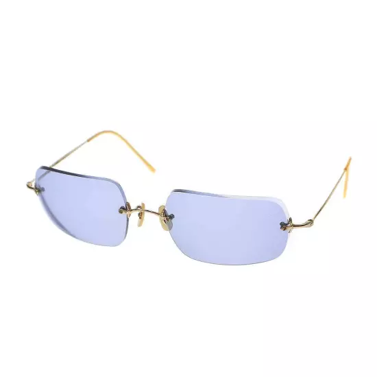 OLIVER PEOPLES ROC-G Sunglasses Gold Blue ITT11HXGWF9C