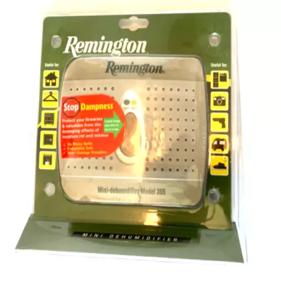 Remington 19950 Rem Model 365 Mini-Dehumidifier Rechargeable for Gun Safe