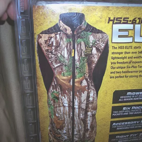 HSS-610 Elite Safety Harness Deer Hunting Tree Stand Harness Sm/Med Hunting Vest