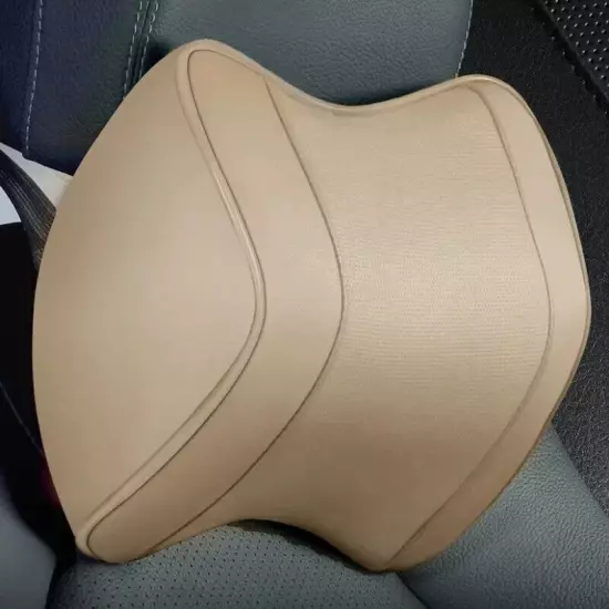 Car Pillow Headrest Neck Rest Head Support Cushion Car Breathable Lumbar Pillow