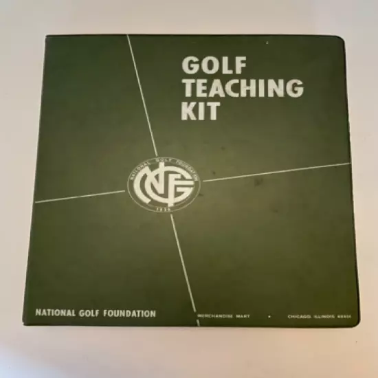 GOLF TEACHING KIT published by National Golf Foundation 1974