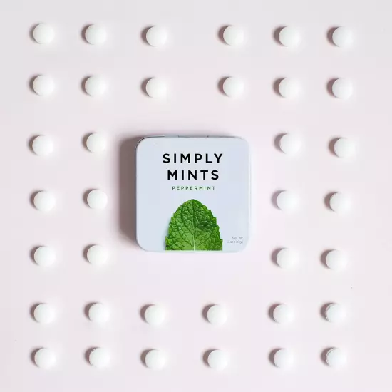 Simply Mints (Peppermint, 45 Count (1 Tin))