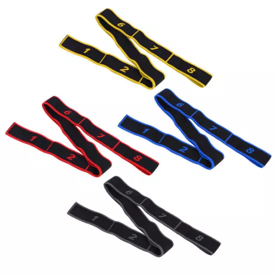 Yoga Resistance Band Latin Dance Elastic Stretching Belt Fitness Exercise