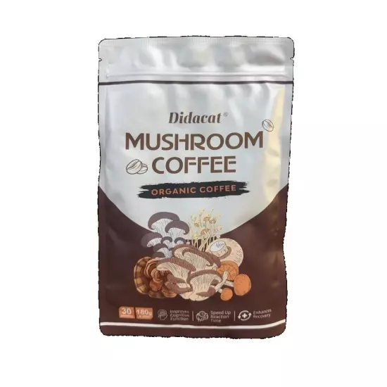 New RYZE Mushroom Coffee Organic Coffee 30 Servings in one Pack Fast shipping