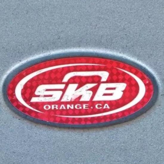 SKB Orange Ca St Travel Case No keys SIZE 25'' L X 16'' W X 12''H