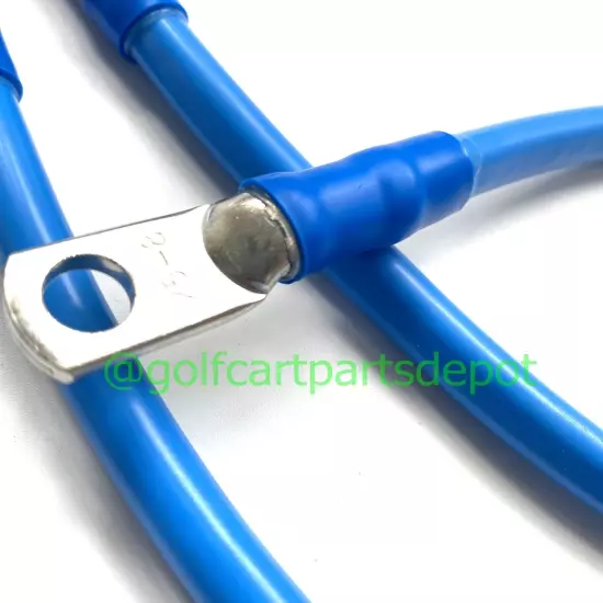 4 Awg Club Car Precedent Golf Cart Battery Cable Set 4 Awg 8 VOLT 2004-UP BLUE