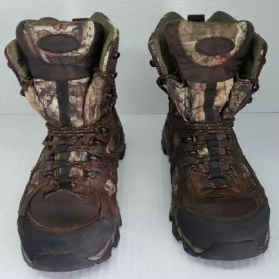 Cabelas Gore-Tex Camo Hunting Boots Size 8M 9 Inch 81-3874