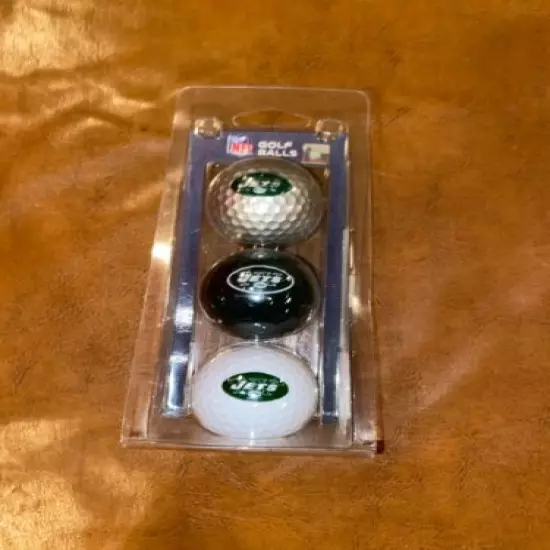 NFL NY Jets 3 Pack Golf Chips And Golf Balls