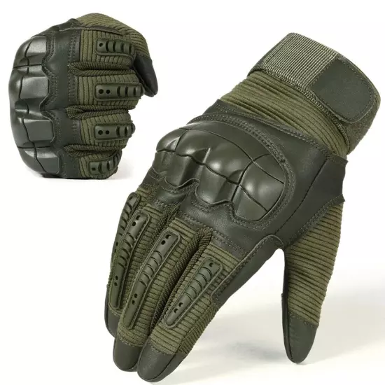 Tactical Hard Knuckles Gloves Army Military Hunting Shooting Anti-Skid Gloves US