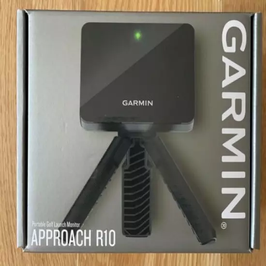 BRAND NEW IN HAND GARMIN APPROACH R10 GOLF LAUNCH MONITOR READY TO SHIP!