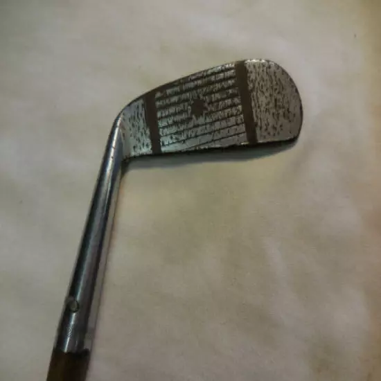  Vintage Wright & Ditson Kro Flite Hickory Wood Shaft Golf Club-RH PUTTER-34.5" 