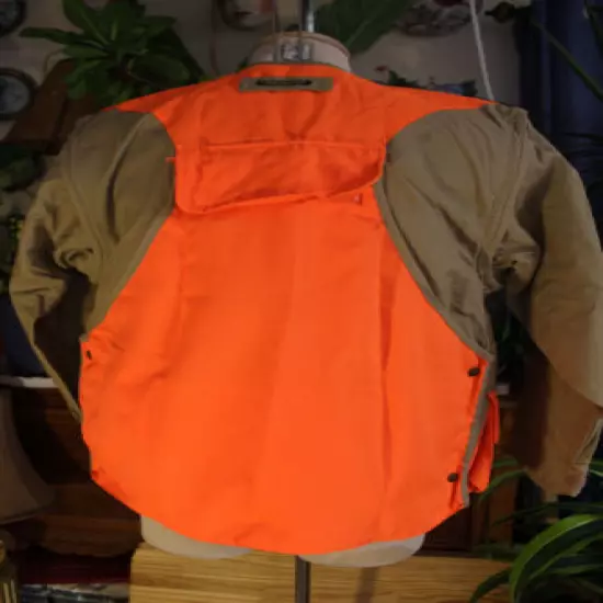 Limbsaver orange tan game hunting fishing coat jacket Sm NWT