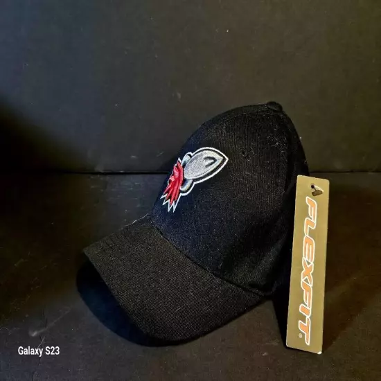 Joe Rocket Men’s L/XL Black Rocketship Ball Cap Flex Fit New NWT