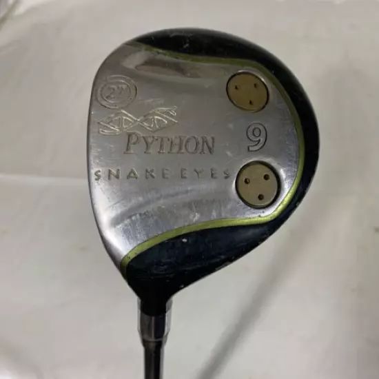 Snake Eyes Python 9 Wood Golf Club Left Hand Swing Regular Flex TTW65