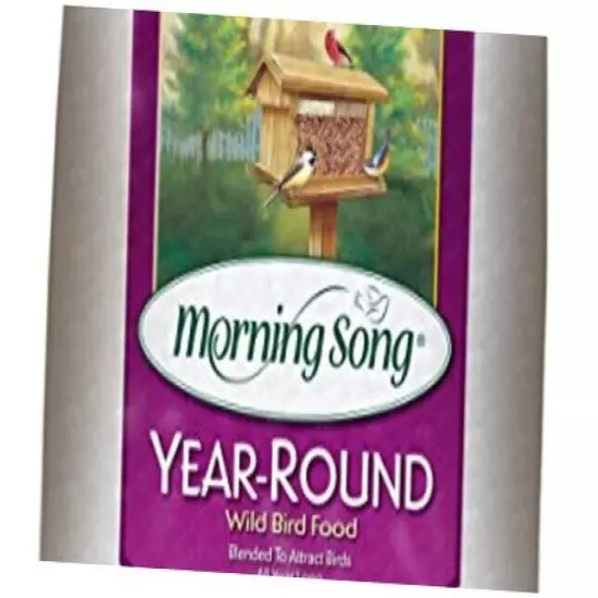 Morning Song 11400 Year-Round Wild Bird Food, 20-Pound 2.5 Gallon (Pack of 1)