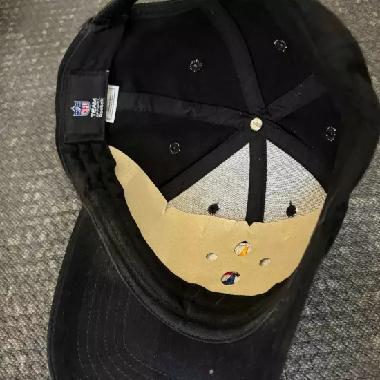 Pittsburg Steelers NFL Rebox Black Hat Unisex One Size Fits Most