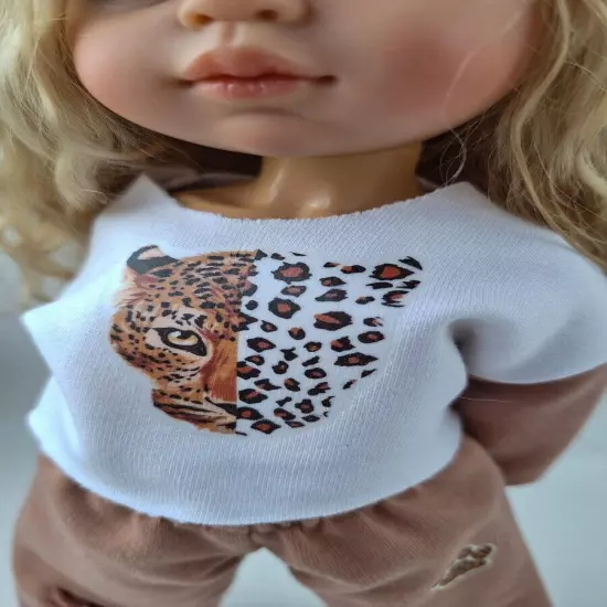 Sport outfit for doll Paola Reina, Clothes for doll, Sweatshirt sweatpants