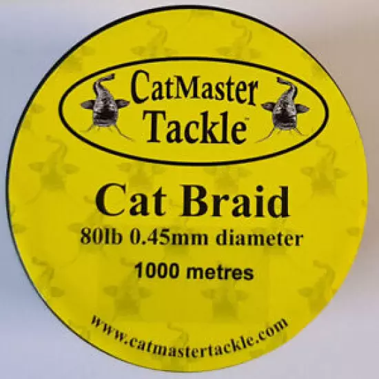 CatMaster Tackle Cat Braid 80lb 1000 Metres Green