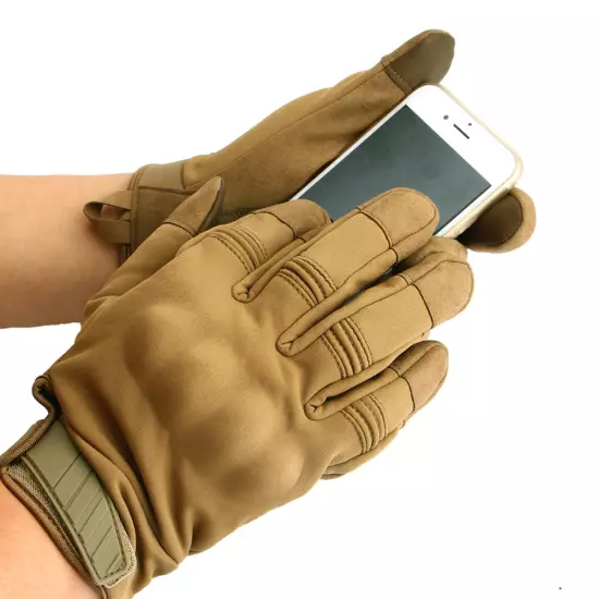 Military Tactical Full Finger Cycling Hunting Gloves Touch Screen Gear Gloves