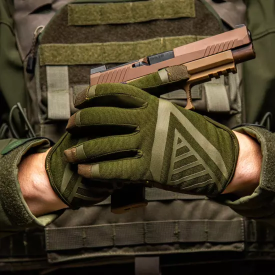 [Glove Station]The Impulse Full Finger Tactical Shooting Gloves Military Gear