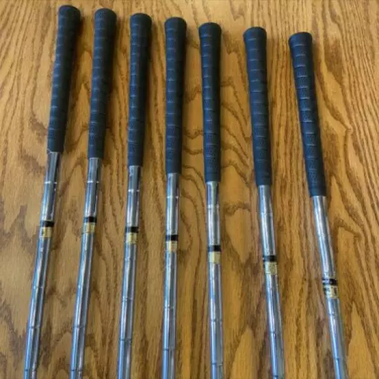 DYNACRAFT C/S CLASSIC Iron Set Mild Steel 3,4,5,6,7,8,+P Stainless Steel Shafts