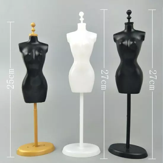 Display Support Stand For 11.5" Dolls Clothes Outfits Dress Mannequin Model 1/6